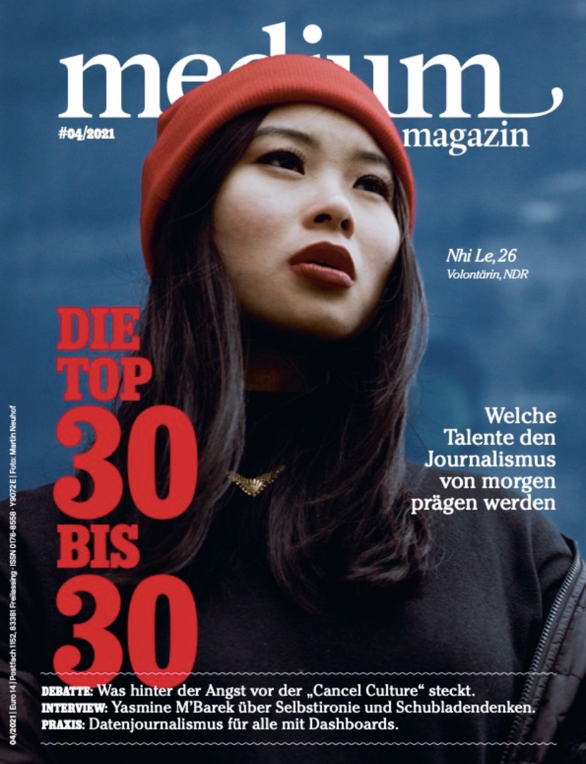 Medium Magazin - Top 30 Bis 30 - Nhi Le